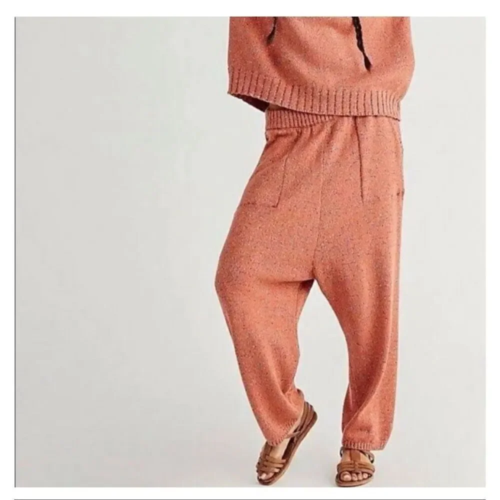 Free People Beach Sweater Knit Harem Pant Size XS